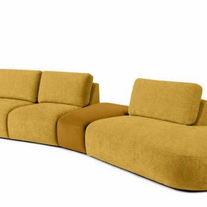 KONSIMO ZUCCO Prawy duży narożnik modułowy do salonu, organiczna forma 754008 KONSIMO ZUCCO Prawy duży narożnik modułowy do salonu, organiczna forma 754008