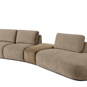 KONSIMO ZUCCO Prawy duży narożnik modułowy do salonu, organiczna forma 754009 KONSIMO ZUCCO Prawy duży narożnik modułowy do salonu, organiczna forma 754009