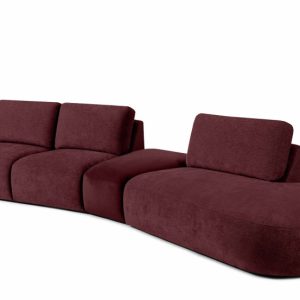 KONSIMO ZUCCO Prawy duży narożnik modułowy do salonu, organiczna forma 754032 KONSIMO ZUCCO Prawy duży narożnik modułowy do salonu, organiczna forma 754032
