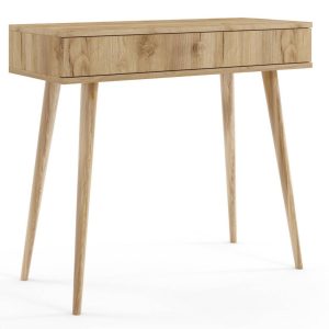 Konsola do przedpokoju boho – Dąb craft złoty 184652 Konsola do przedpokoju boho – Dąb craft złoty 184652