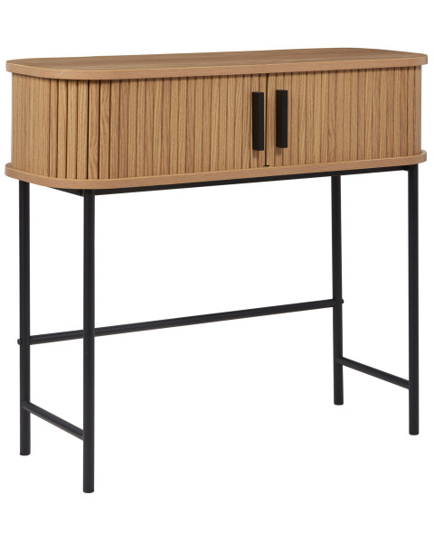 Konsola dwudrzwiowa MDF jasne drewno 712025