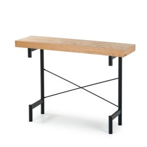 Konsola INFERNO 106×30 dąb/czarna 1002497 Konsola INFERNO 106×30 dąb/czarna 1002497