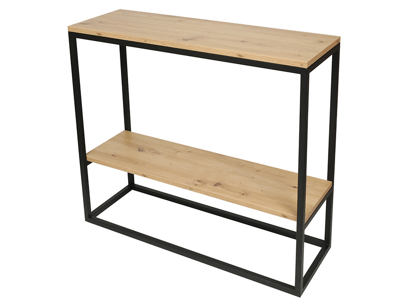 Konsola Mesa 90 cm z półką dąb artisan 355297