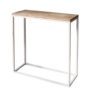 Konsola Modern 80 cm biały/dąb wotan 161009