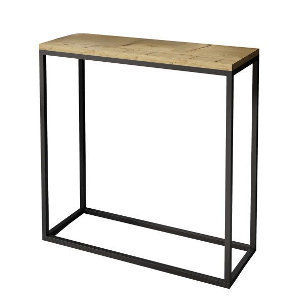 Konsola Modern 80 czarny/dąb artisan 161010