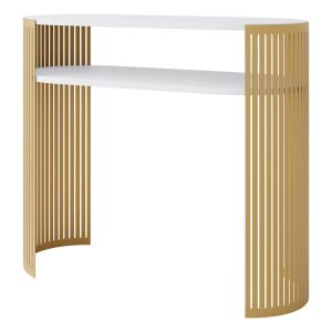 Konsola owalna Fikoli Gold 796760 Konsola owalna Fikoli Gold 796760