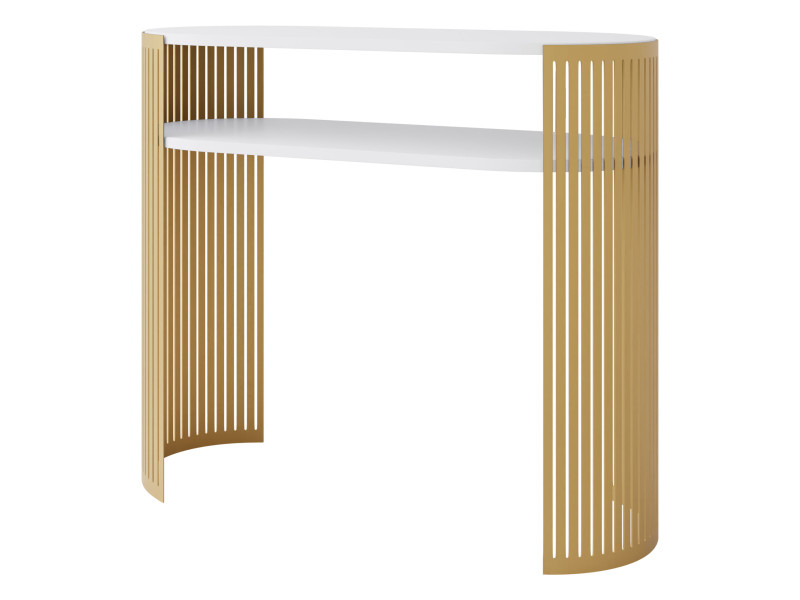 Konsola owalna Fikoli Gold 796760