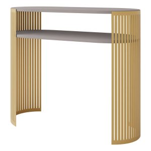 Konsola owalna Fikoli Gold 796764 Konsola owalna Fikoli Gold 796764