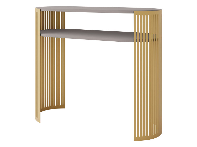 Konsola owalna Fikoli Gold 796764