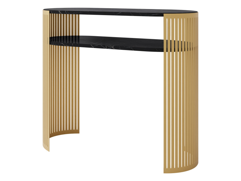 Konsola owalna Fikoli Gold 796765
