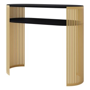 Konsola owalna Fikoli Gold 796773 Konsola owalna Fikoli Gold 796773