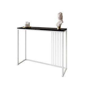 Konsola PRIME 100 cm biały/czarny połysk 203819 Konsola PRIME 100 cm biały/czarny połysk 203819