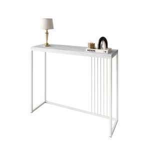Konsola PRIME 100 cm biały/marmur levanto 203822 Konsola PRIME 100 cm biały/marmur levanto 203822