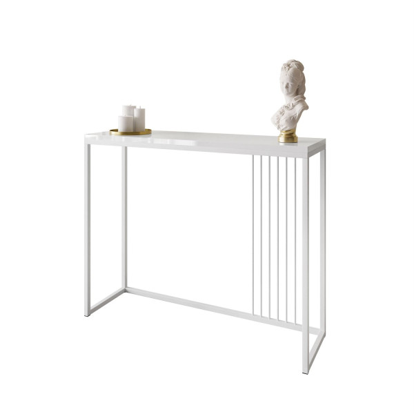 Konsola PRIME 100 cm biały połysk 203817