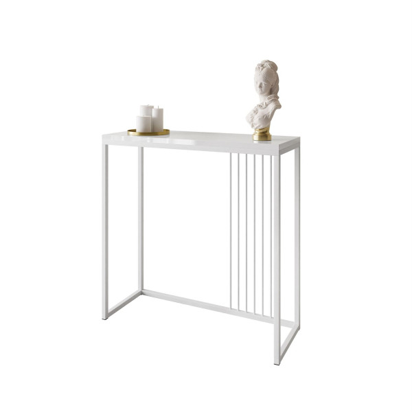 Konsola PRIME 80 cm biały połysk 203796