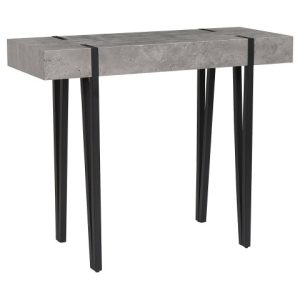 Konsola stolik 100×40 cm metal szara 115443
