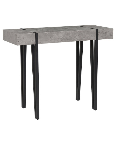 Konsola stolik 100x40 cm metal szara 115443