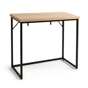 Konsola stolik loftowy ORIGO 90 cm Dąb Artisan Czarne nogi 1068603 Konsola stolik loftowy ORIGO 90 cm Dąb Artisan Czarne nogi 1068603