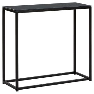 Konsola stolik pomocniczy 80×30 czarna 115452 Konsola stolik pomocniczy 80×30 czarna 115452