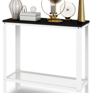 Konsola Toaletka Loft Industrial Biała Siatka CZ 915335 Konsola Toaletka Loft Industrial Biała Siatka CZ 915335