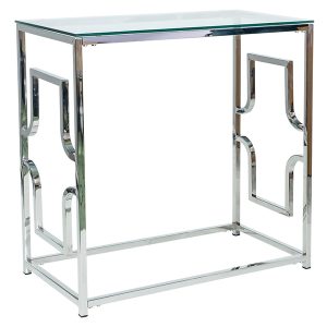 Konsola Versace C 80 cm ze szklanym blatem 42188 Konsola Versace C 80 cm ze szklanym blatem 42188