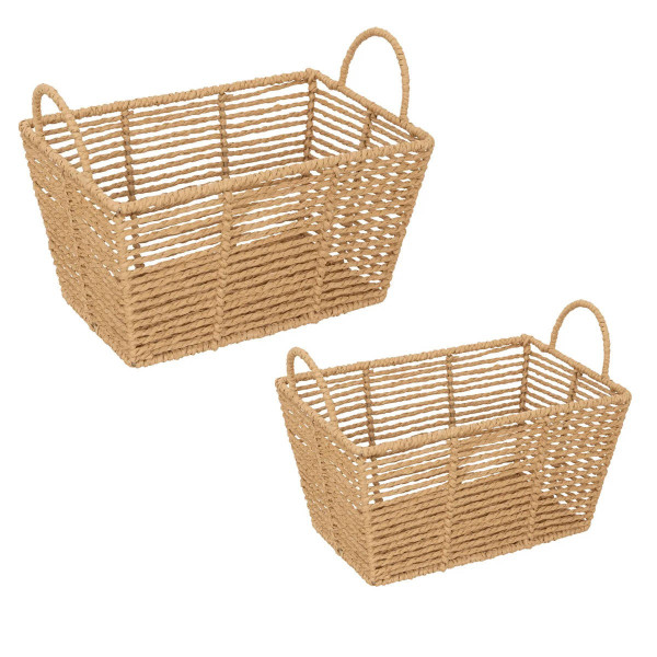 Kosz dekoracyjny 2 szt. INTERCCIATO 272310