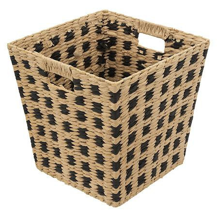 KOSZ DO PRZECHOWYWANIA Terre Inconnue 31x31cm METAL PAPIER 382190