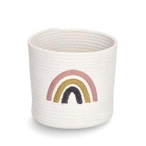 Kosz do przechowywania z plecionki RAINBOW, Ø 25 cm 211424 Kosz do przechowywania z plecionki RAINBOW, Ø 25 cm 211424