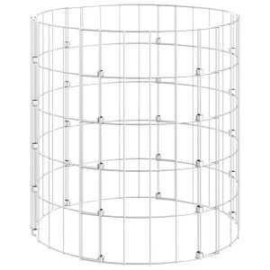 Kosz Gabionowy Ogrodzenie Płot Ściana Gabionowa Stal Ø50×50 cm Srebrny 871840 Kosz Gabionowy Ogrodzenie Płot Ściana Gabionowa Stal Ø50×50 cm Srebrny 871840