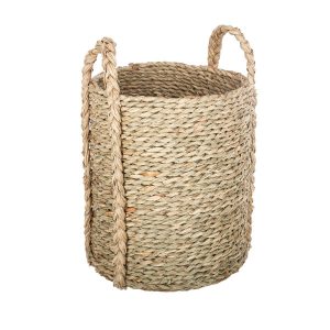 Kosz Kilian z trzciny beżowy 24 cm okrągły 948139 Kosz Kilian z trzciny beżowy 24 cm okrągły 948139
