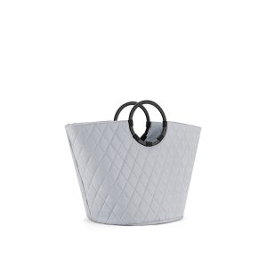 Kosz LOOPHOME S FRAME, rhombus light grey 239361 Kosz LOOPHOME S FRAME, rhombus light grey 239361
