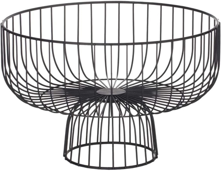 Kosz na owoce z podstawą, metal, 28 cm 87383