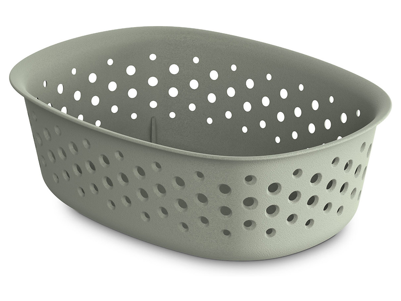 Kosz plastikowy Openstore 0,8 l zielony 267564