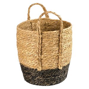 Kosz pleciony naturalny z uszami S 27 cm 49803 Kosz pleciony naturalny z uszami S 27 cm 49803