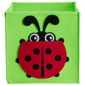 Kosz tekstylny na zabawki i akcesoria Biedronka 30×30 cm 991081 Kosz tekstylny na zabawki i akcesoria Biedronka 30×30 cm 991081