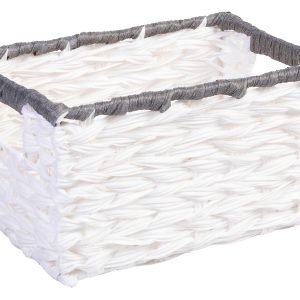 Koszyk Canico 16×30 cm biały 42999