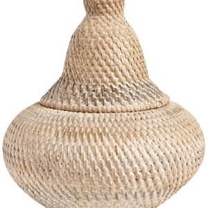 Koszyk do przechowywania rattanowy 25 cm naturalny 177996 Koszyk do przechowywania rattanowy 25 cm naturalny 177996