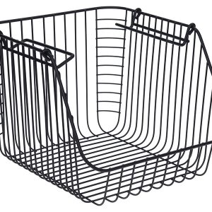 Koszyk metalowy 27×29 cm czarny 37626 Koszyk metalowy 27×29 cm czarny 37626