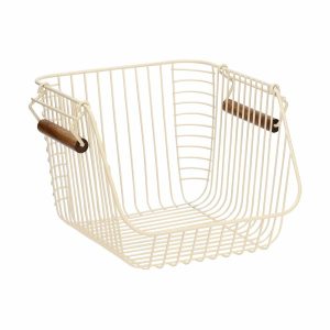 Koszyk organizer druciany uniwersalny metalowy 26,5 x 29,5 x 21,5 cm 855957 Koszyk organizer druciany uniwersalny metalowy 26,5 x 29,5 x 21,5 cm 855957