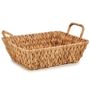 Koszyk ozdobny z uchwytami, 40 x 29 cm, hiacynt wodny 150209 Koszyk ozdobny z uchwytami, 40 x 29 cm, hiacynt wodny 150209