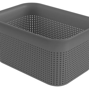 Koszyk plastikowy Brisen 4,5 l szary 28380 Koszyk plastikowy Brisen 4,5 l szary 28380