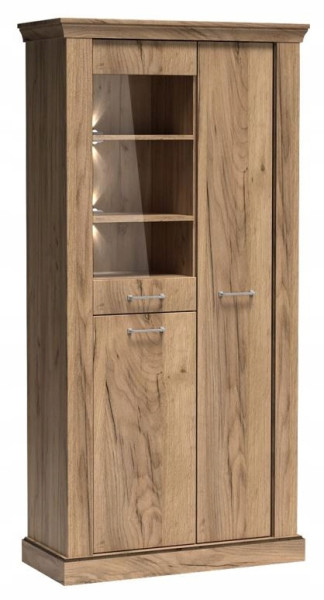 Kraft Złoty Witryna Wysoka 198 cm Szeroka ANTICA 152238
