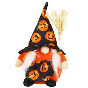 Krasnal 20 cm ozdoba na Halloween skrzat świąteczny 347171 Krasnal 20 cm ozdoba na Halloween skrzat świąteczny 347171