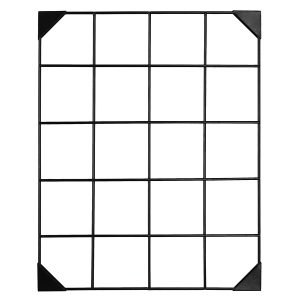 Kratka metalowa na zdjęcia Krado 40×50 cm czarna 51195 Kratka metalowa na zdjęcia Krado 40×50 cm czarna 51195