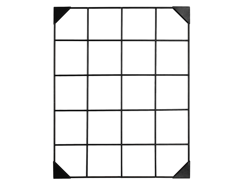 Kratka metalowa na zdjęcia Krado 40x50 cm czarna 51195