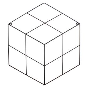 Kratka na zdjęcia Rubi 45×52 cm czarna 51200 Kratka na zdjęcia Rubi 45×52 cm czarna 51200