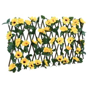 Kratka Ogrodowa 5 Szt. Panel PVC 180×20 cm Żółty 871023 Kratka Ogrodowa 5 Szt. Panel PVC 180×20 cm Żółty 871023
