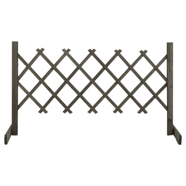Kratka Ogrodowa Panel Drewno 120x60 cm Szary 870570