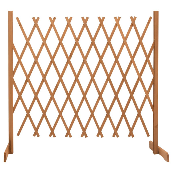 Kratka Ogrodowa Panel Drewno 180x100 cm Pomarańczowy 870563