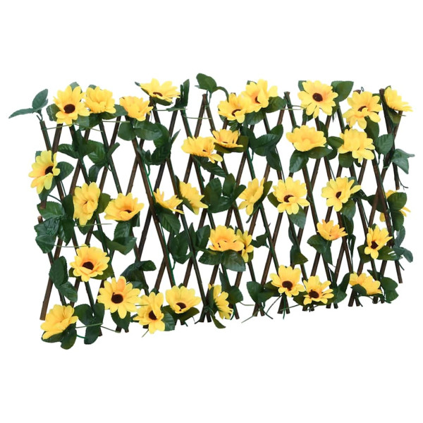 Kratka Ogrodowa Panel PVC 180x20 cm Żółty 870966